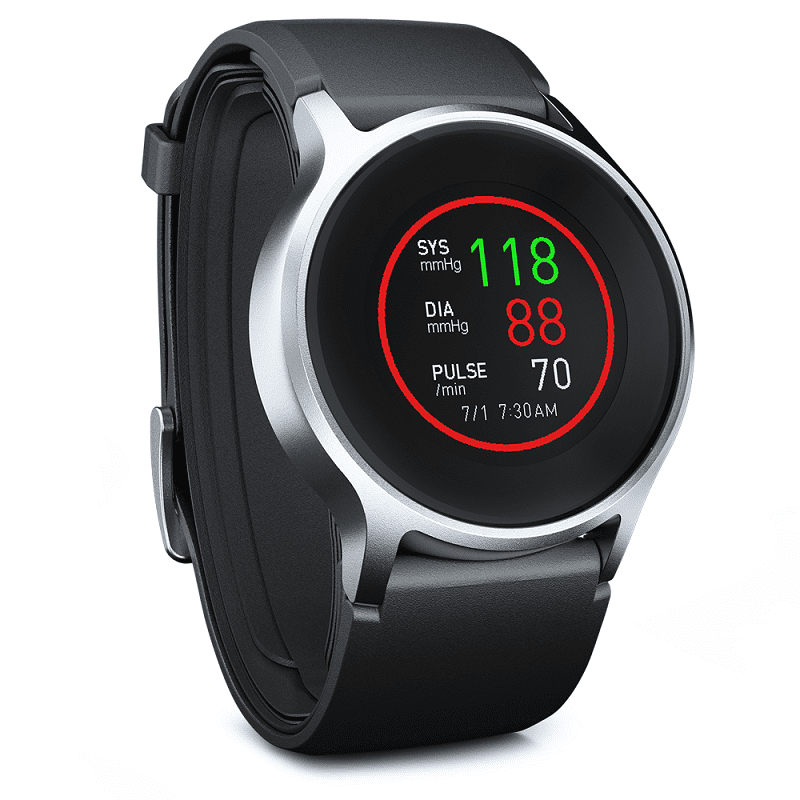 Only FDA approved smartwatch with a blood pressure monitor